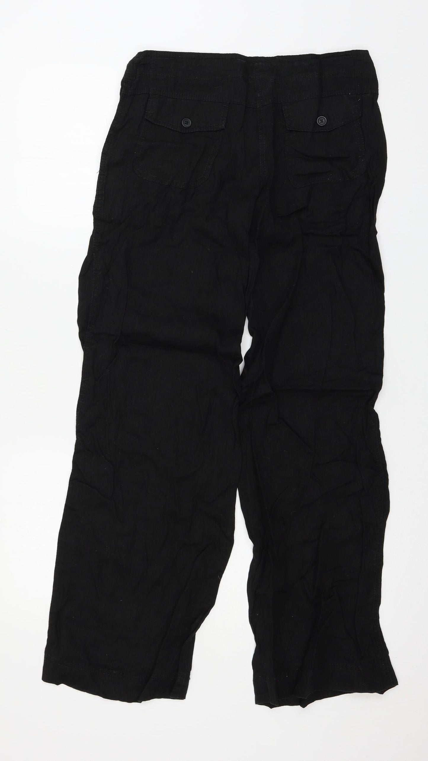 Atmosphere Womens Black   Trousers  Size 10 L28 in
