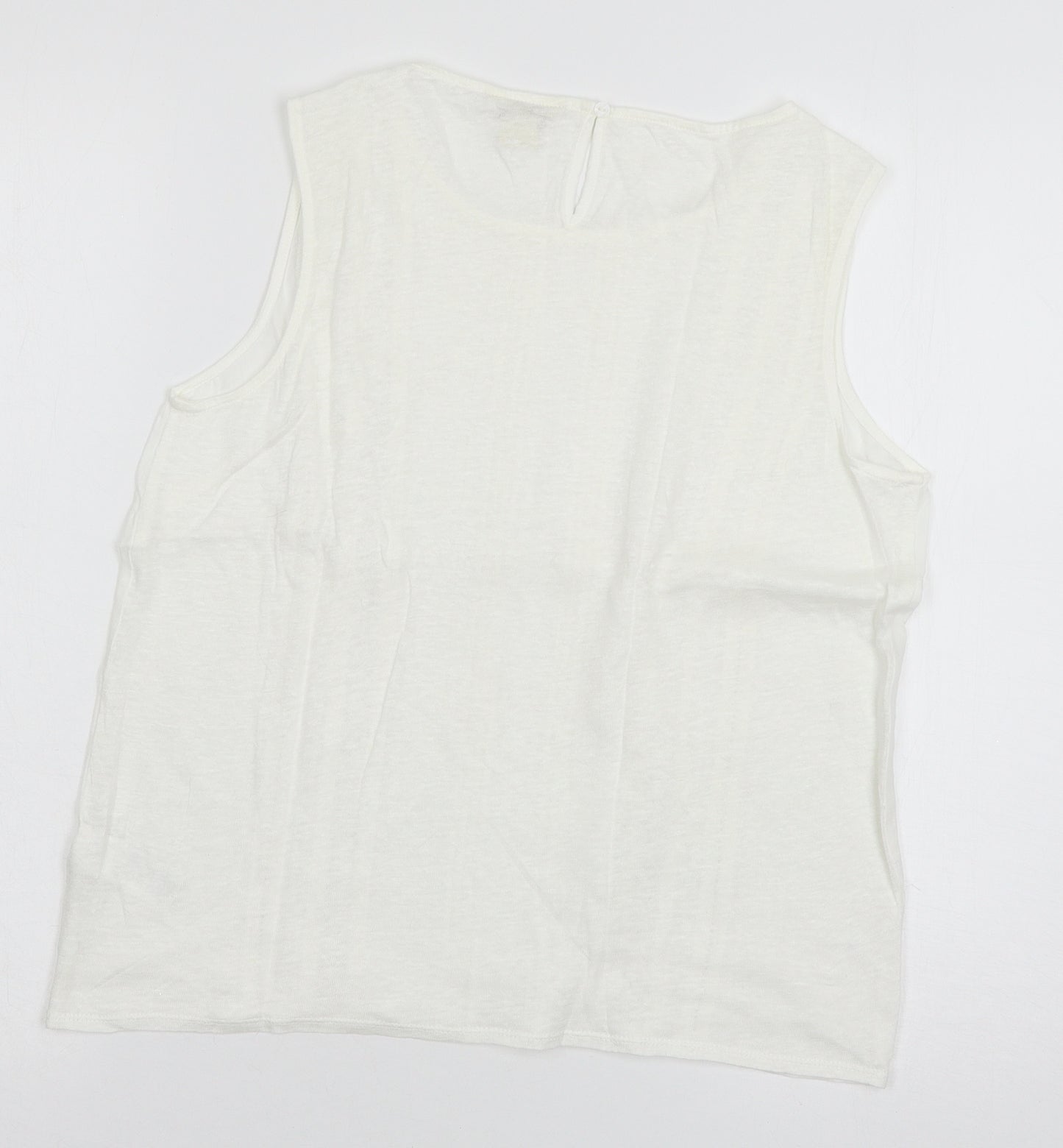 Monsoon Womens White   Basic Blouse Size 12