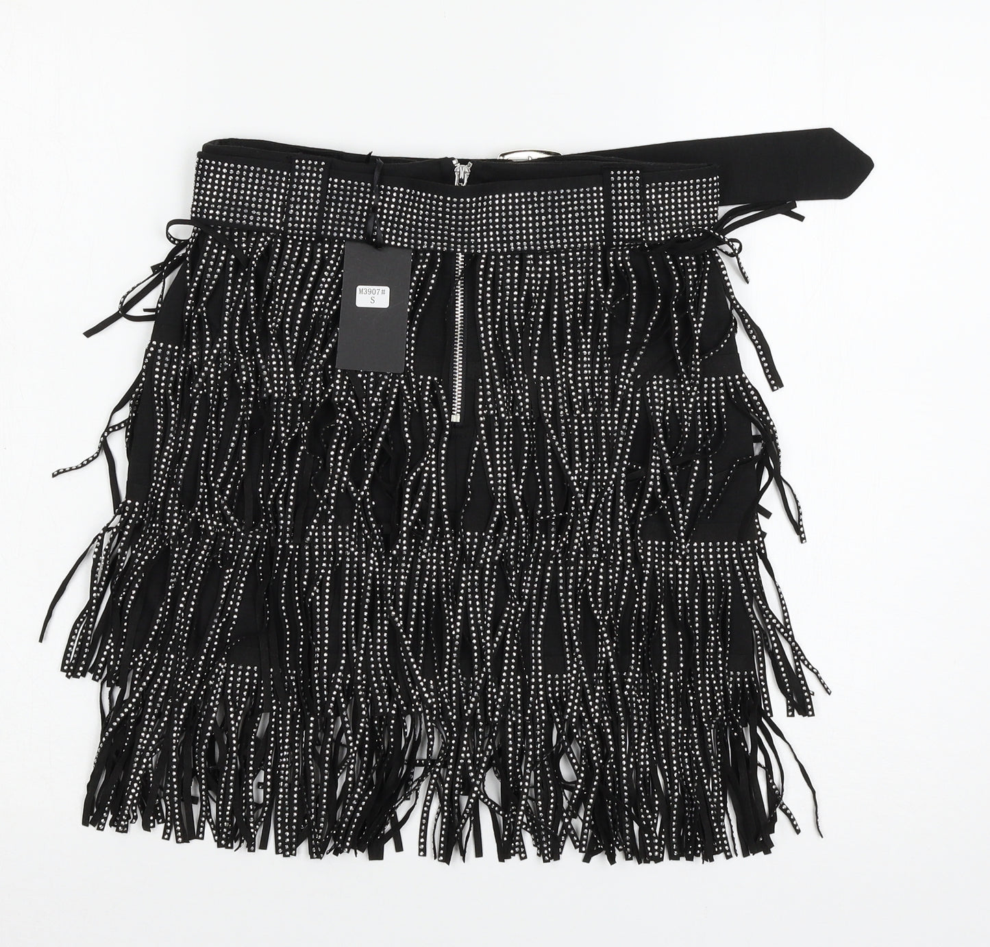 Giorgia Womens Black   Mini Skirt Size S