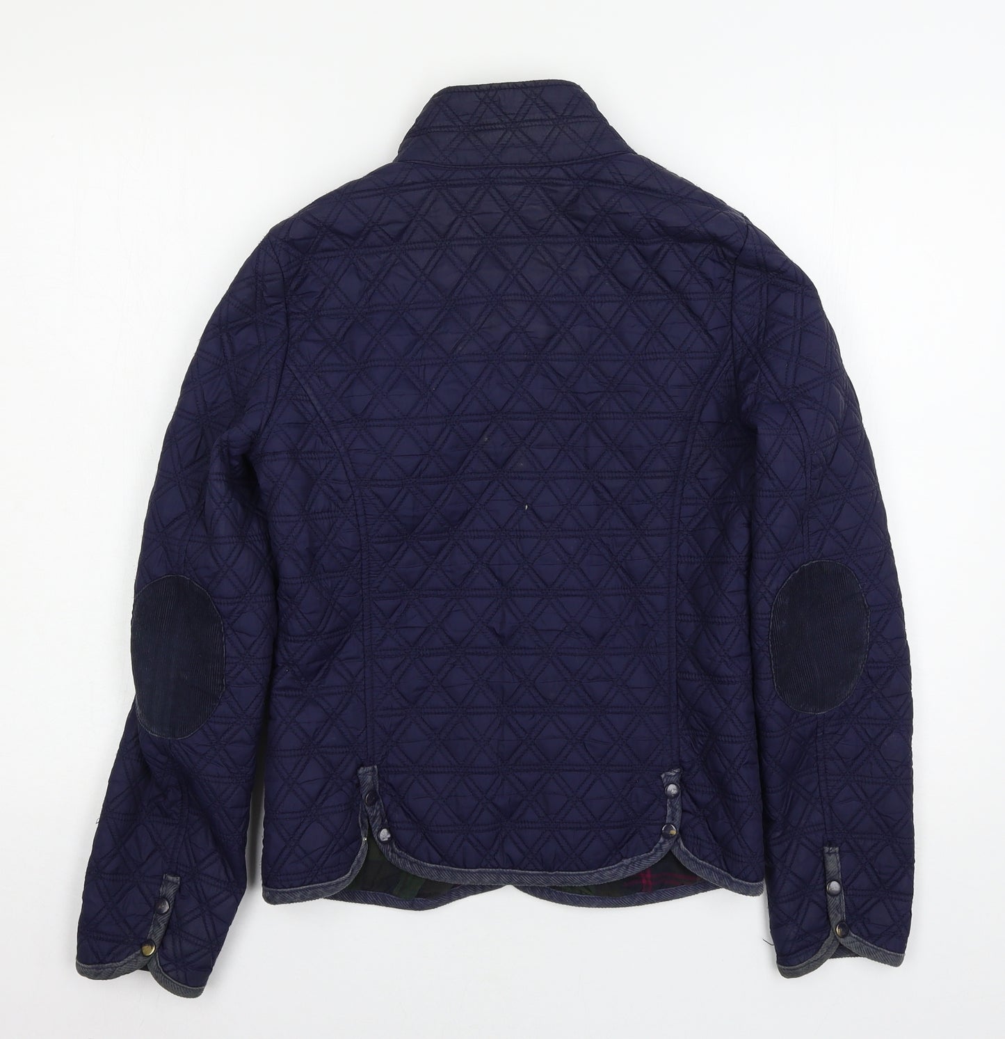 Denim & Co. Womens Blue   Jacket Coat Size 10