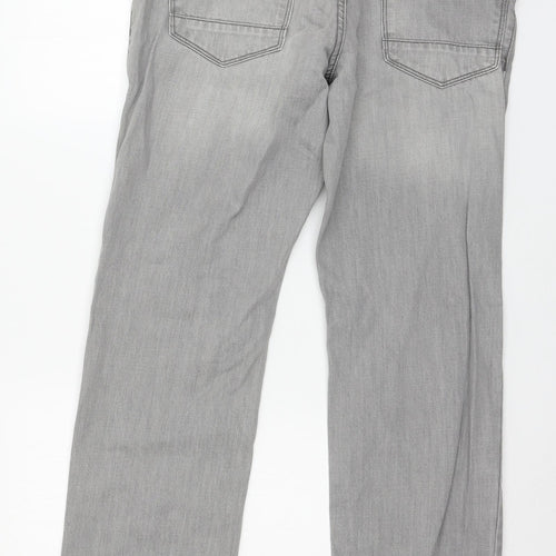 F&F Mens Grey  Denim Straight Jeans Size 36 in L30 in