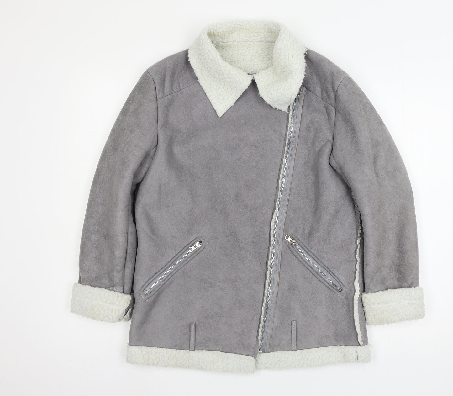 Preworn Womens Grey   Jacket  Size S
