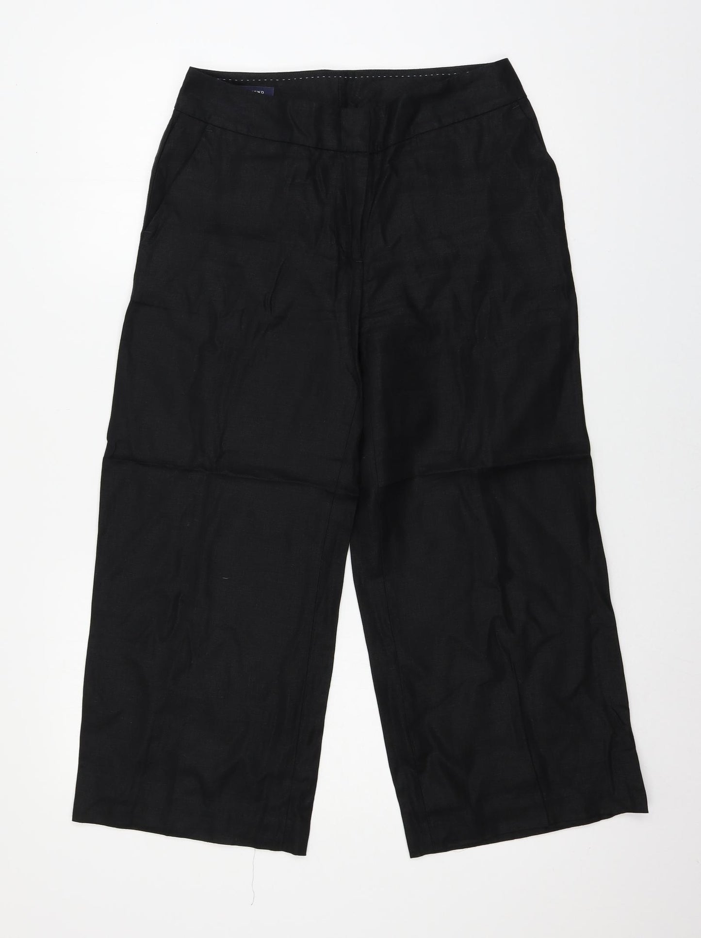 Lands' End Womens Blue   Cropped Trousers Size 6 L23 in