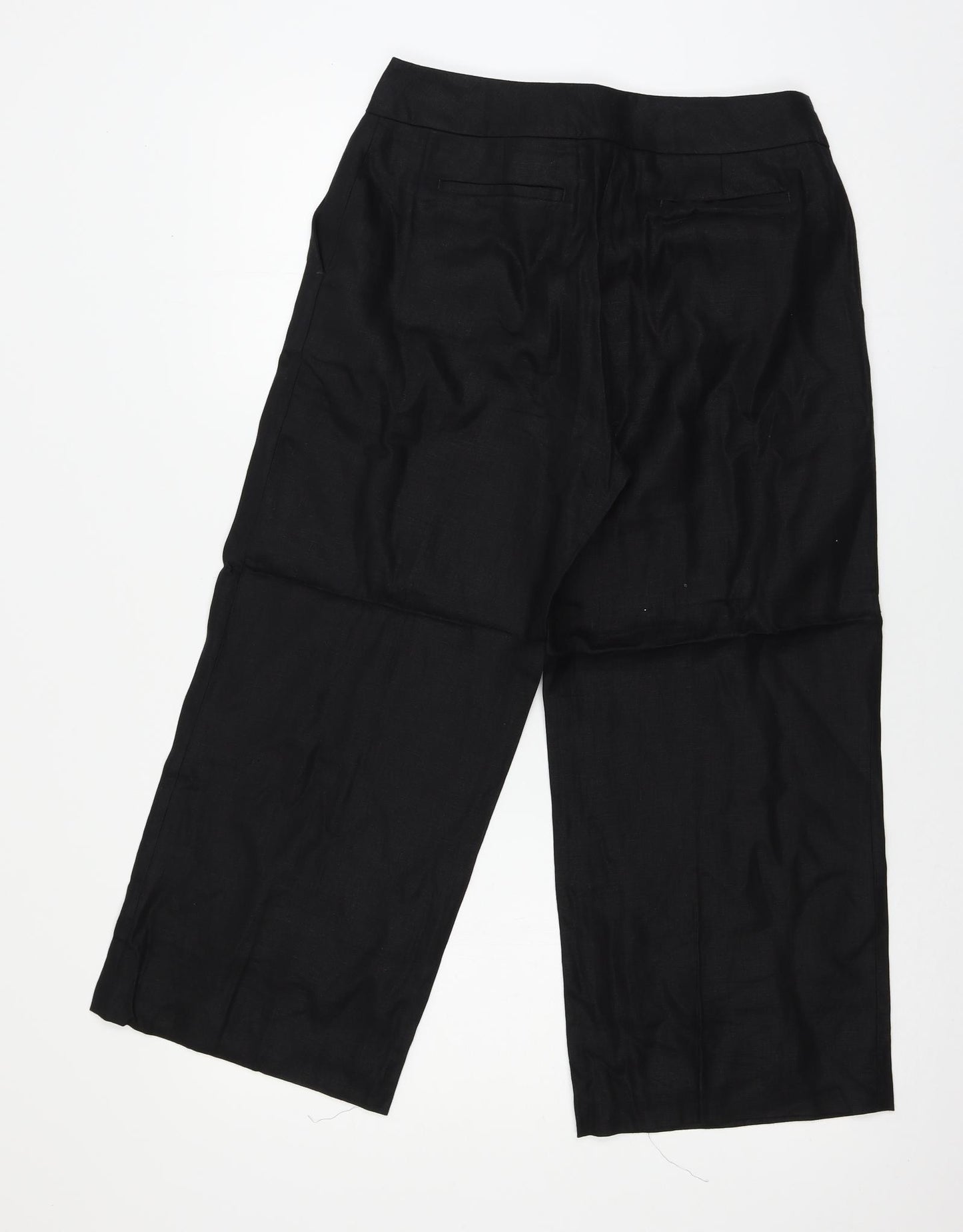 Lands' End Womens Blue   Cropped Trousers Size 6 L23 in