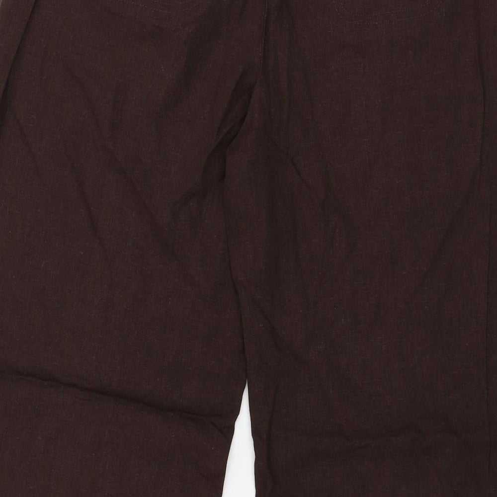 Soon Womens Brown   Trousers  Size 14 L26 in
