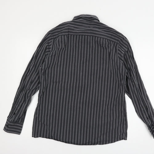 F&F Mens Grey    Button-Up Size M