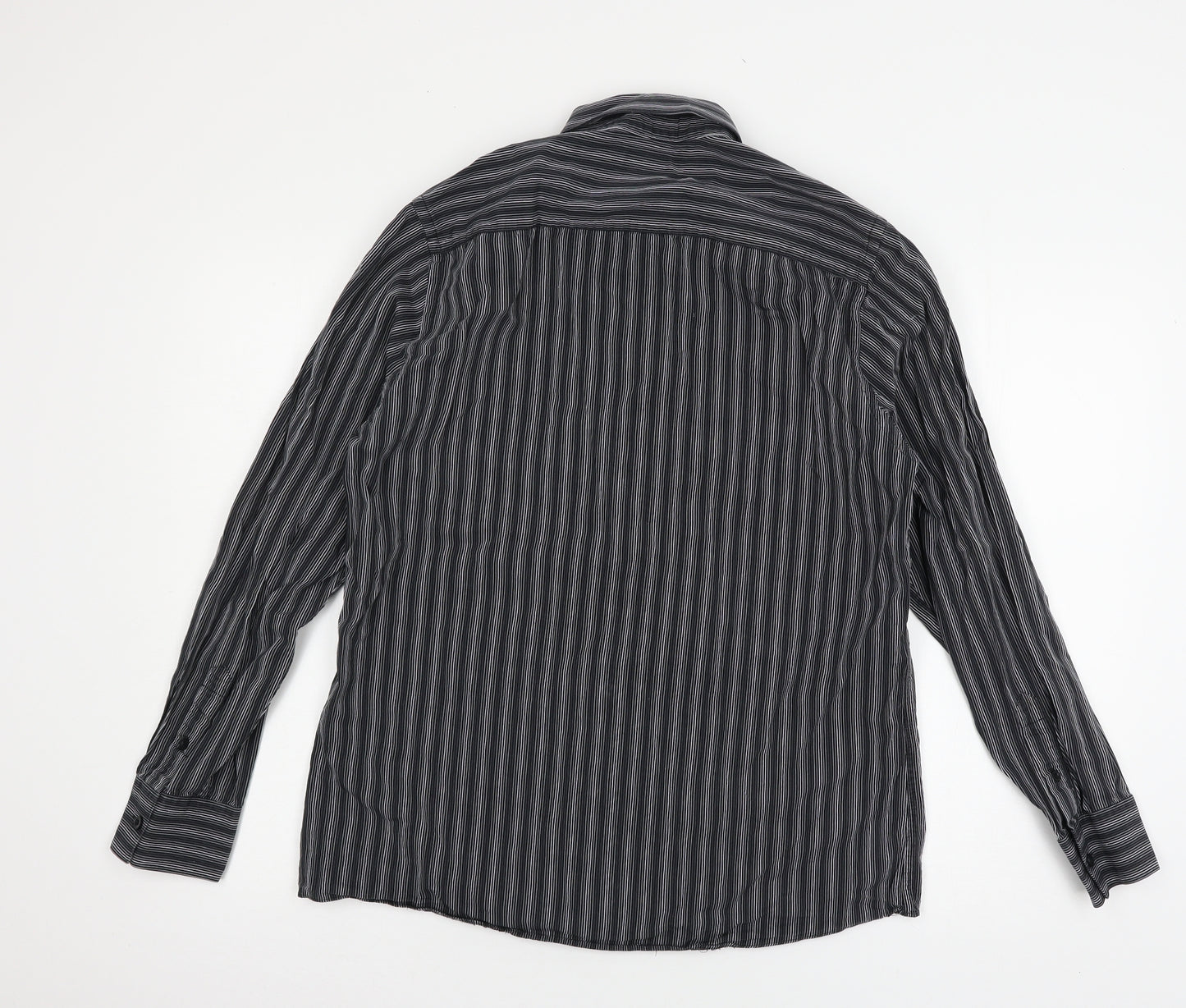 F&F Mens Grey    Button-Up Size M