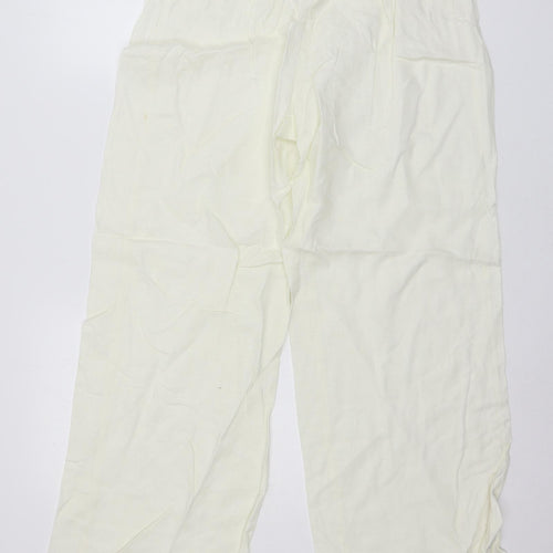 David Emmanuel Womens White   Trousers  Size 14 L29 in