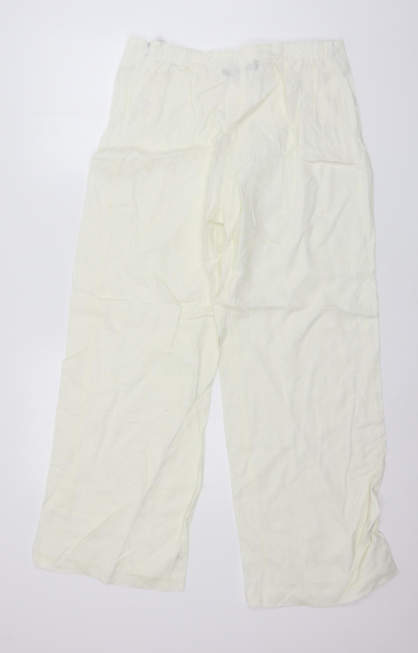 David Emmanuel Womens White   Trousers  Size 14 L29 in
