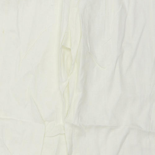 David Emmanuel Womens White   Trousers  Size 14 L29 in