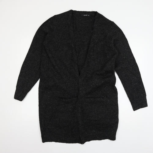 AKD A WEST Womens Grey  Knit Cardigan Jumper Size 12