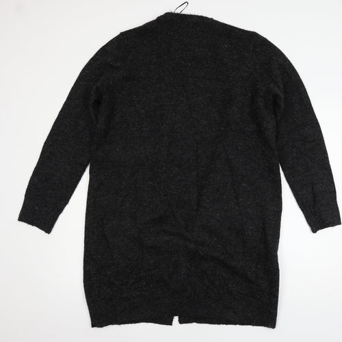AKD A WEST Womens Grey  Knit Cardigan Jumper Size 12
