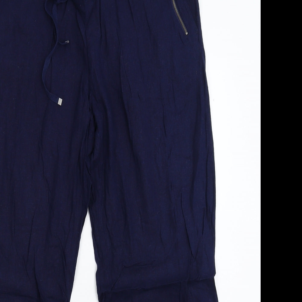 TU Womens Blue   Trousers  Size 16 L29 in