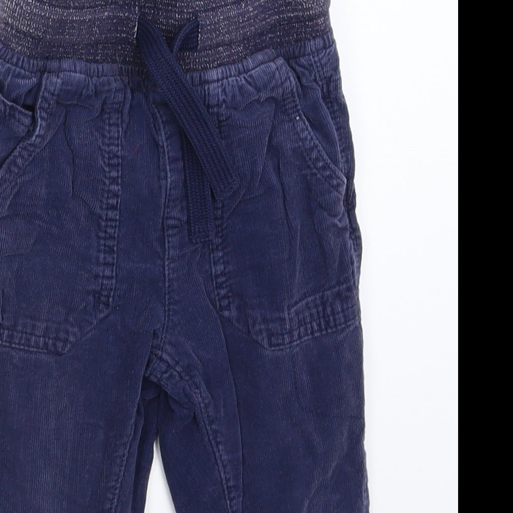 NEXT Baby Blue  Corduroy Capri Trousers Size 12-18 Months