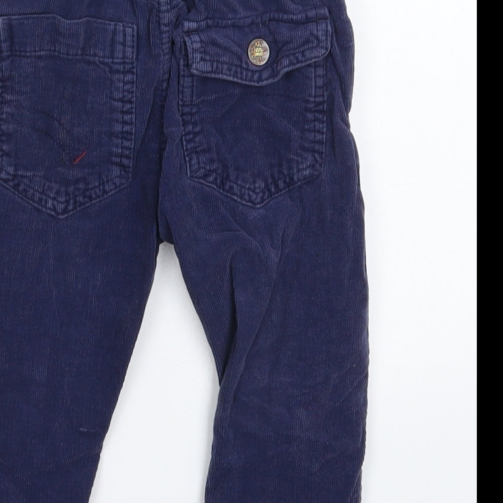 NEXT Baby Blue  Corduroy Capri Trousers Size 12-18 Months