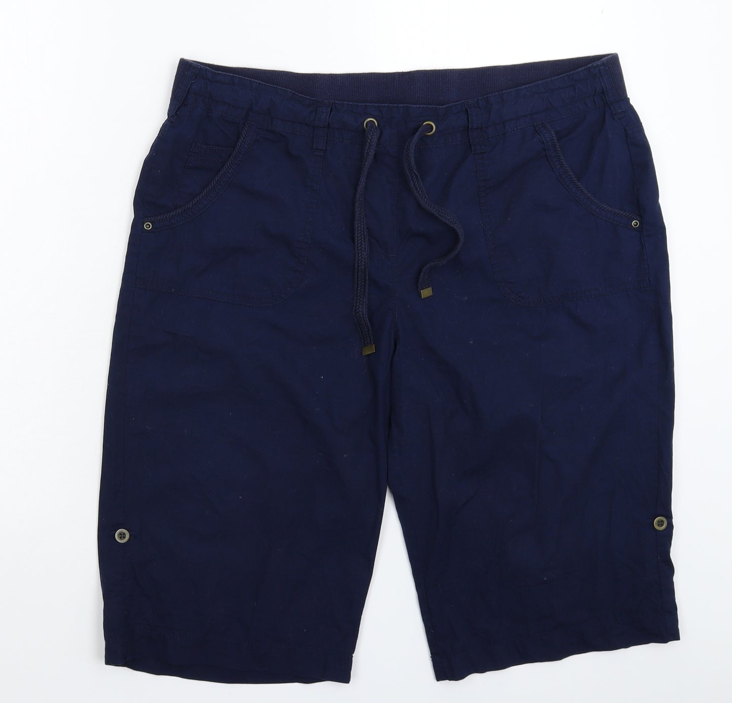 George Womens Blue   Chino Shorts Size 16