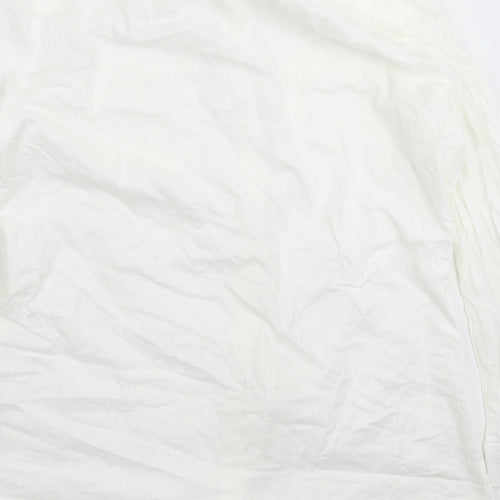 Primark Womens White   Shirt Dress  Size 18