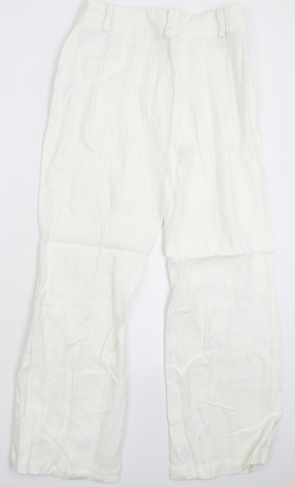 Soon Womens White   Trousers  Size 12 L30 in