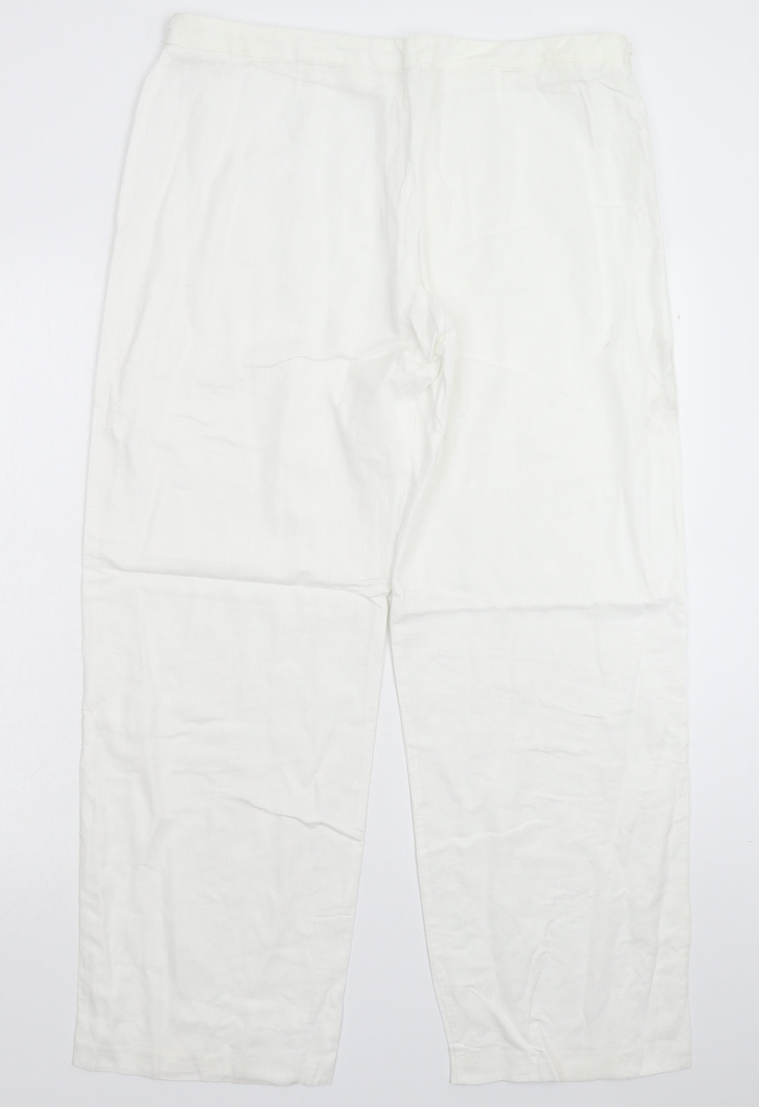 Preworn Womens White   Trousers  Size 36 in L29 in
