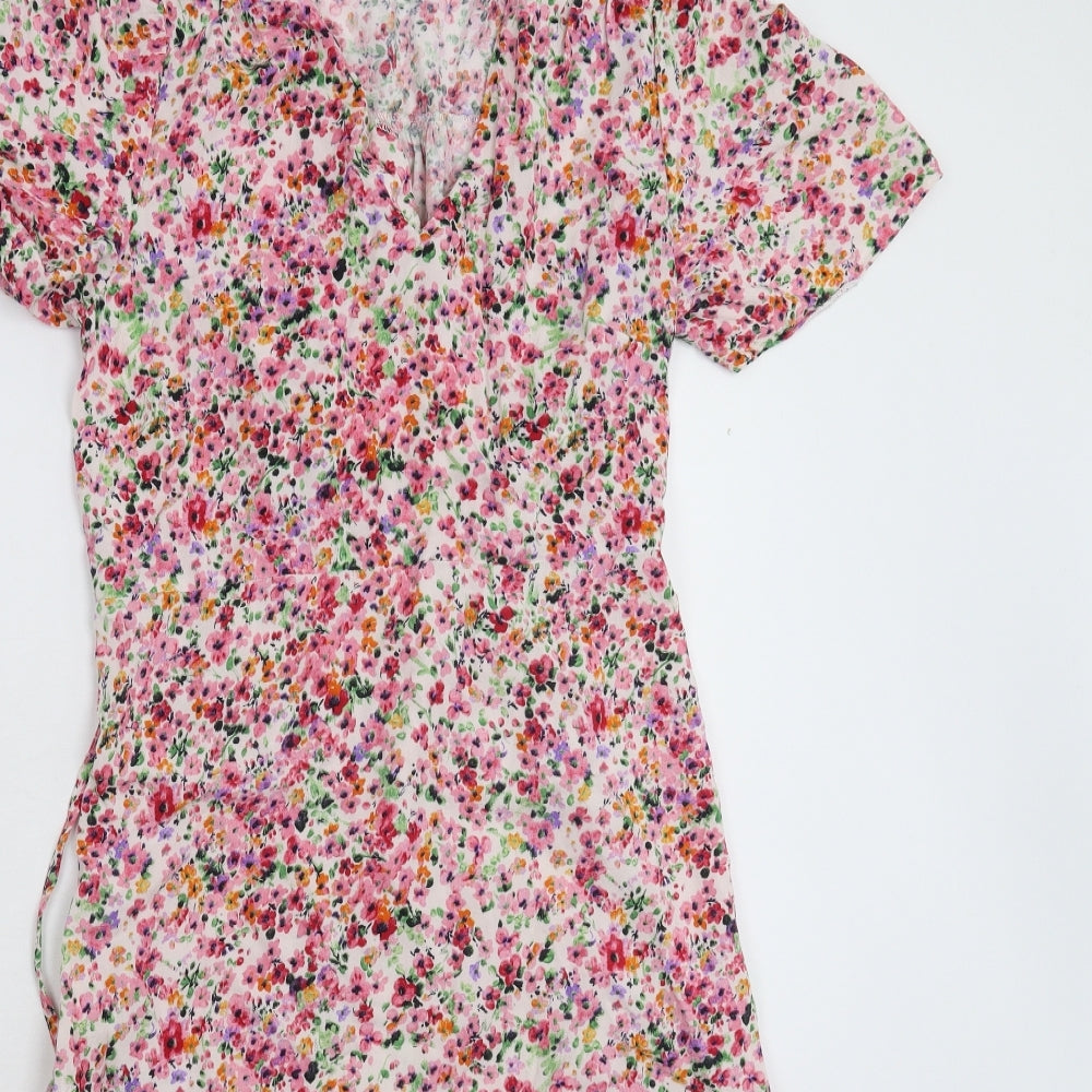 Papaya Womens Multicoloured Floral  Fit & Flare  Size 12