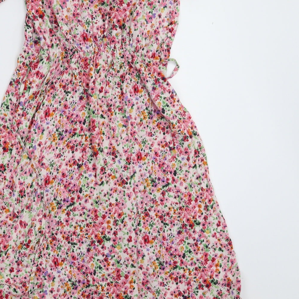 Papaya Womens Multicoloured Floral  Fit & Flare  Size 12