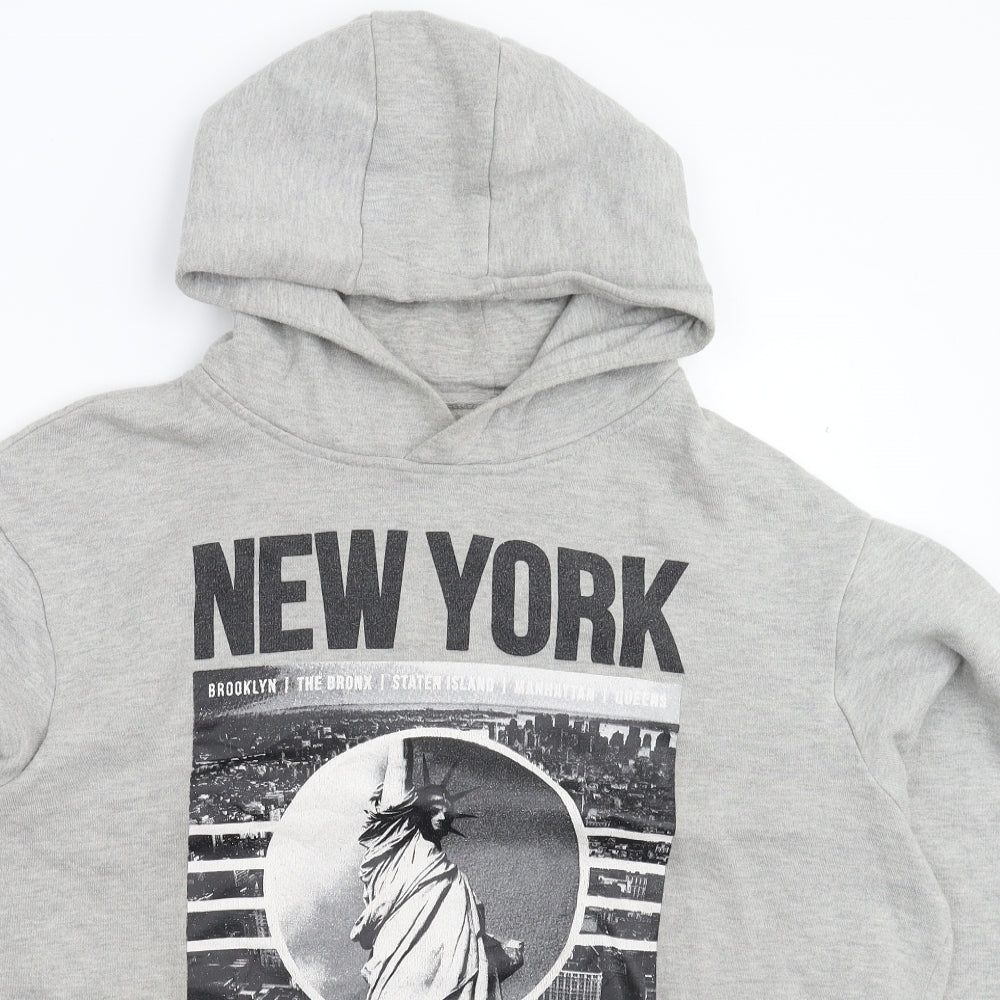 Primark Mens Grey   Pullover Hoodie Size XL