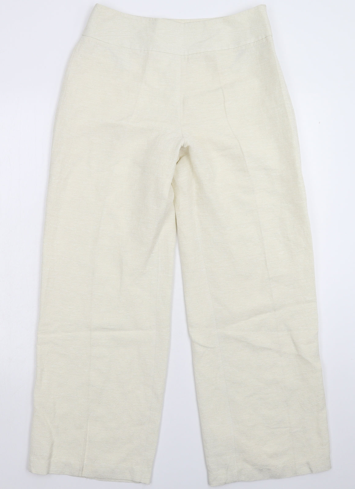 Kaliko Womens White   Trousers  Size 12 L28 in
