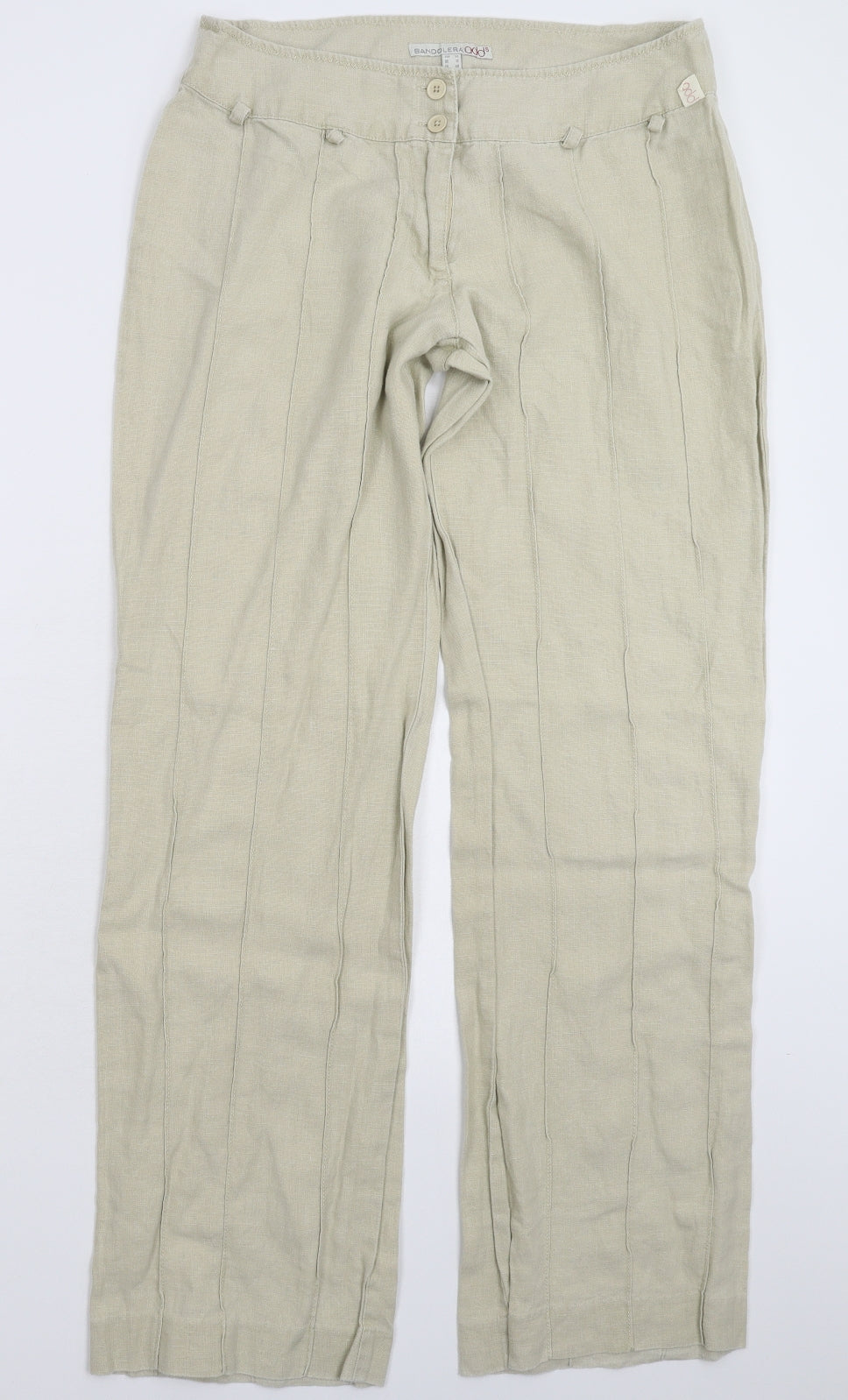 Bandolera Womens Grey   Trousers  Size 12 L31 in