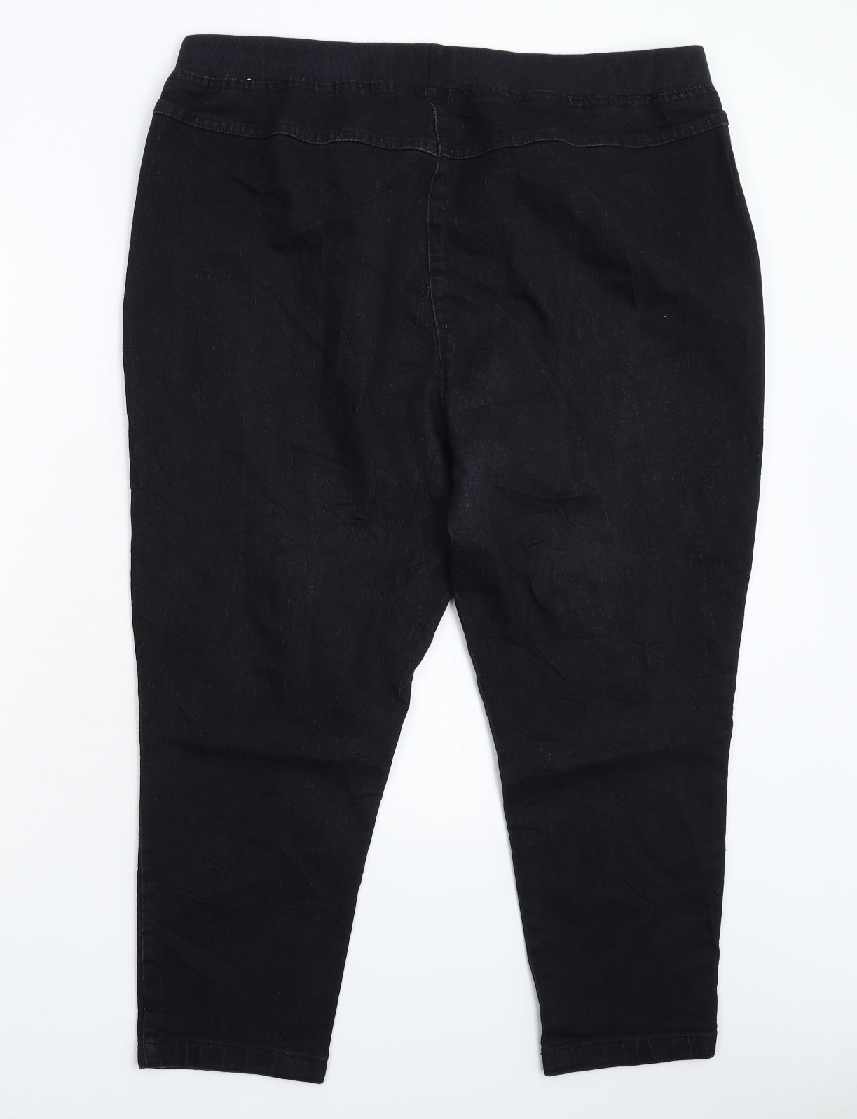 Julipa Womens Blue  Denim Cropped Jeans Size 22 L23 in