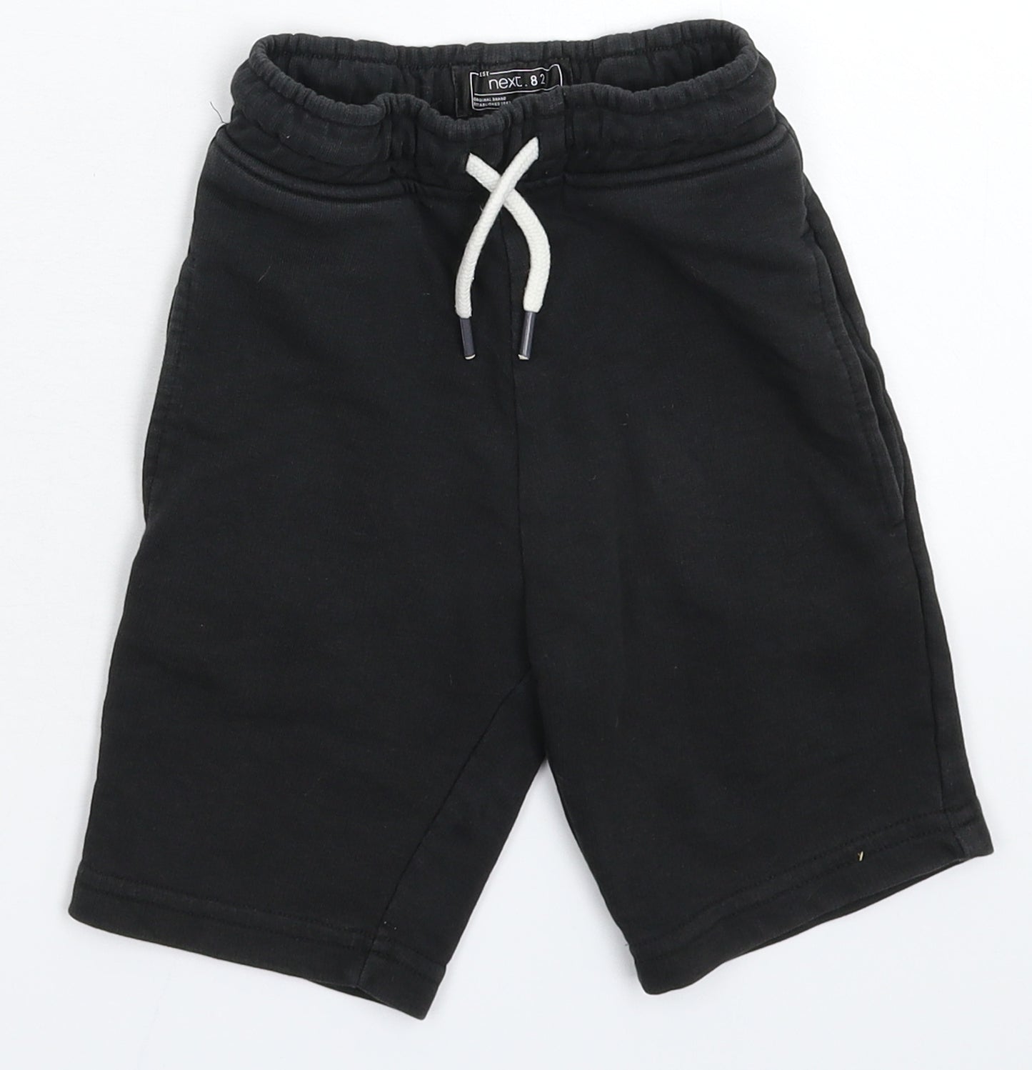 NEXT Boys Black   Sweat Shorts Size 6 Years