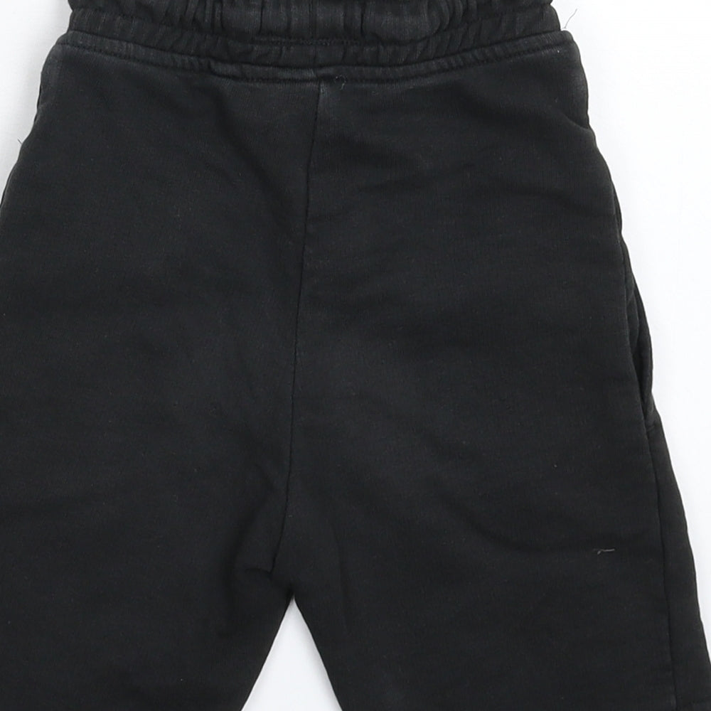 NEXT Boys Black   Sweat Shorts Size 6 Years