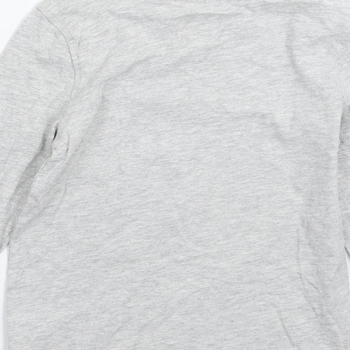 George Boys Grey   Basic T-Shirt Size 5-6 Years