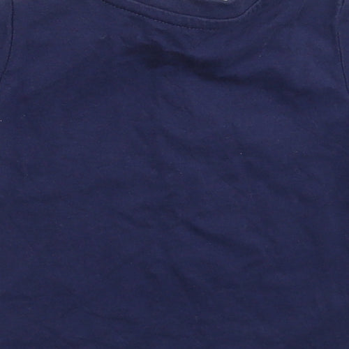 Matalan Baby Blue   Basic T-Shirt Size 0-3 Months