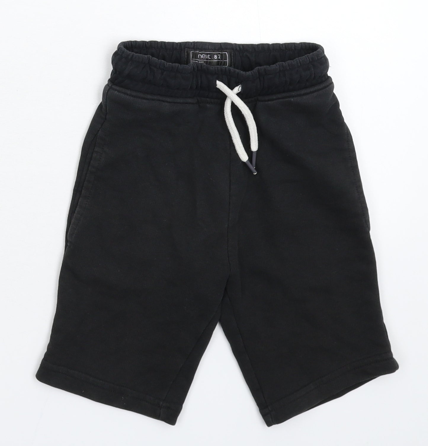NEXT Boys Black   Sweat Shorts Size 6 Years