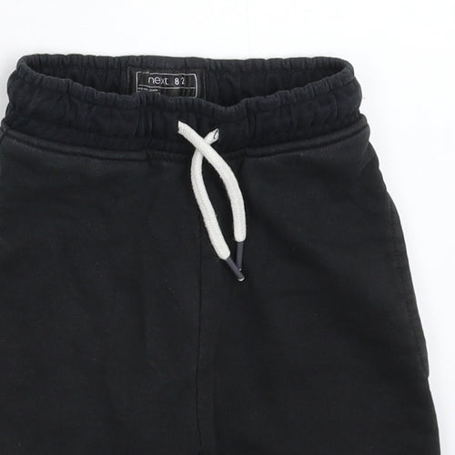 NEXT Boys Black   Sweat Shorts Size 6 Years