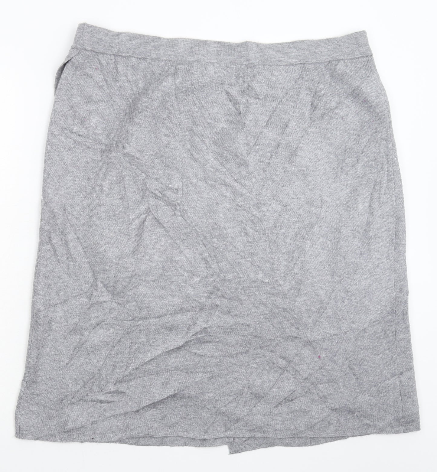 TU Womens Grey  Knit Straight & Pencil Skirt Size 20