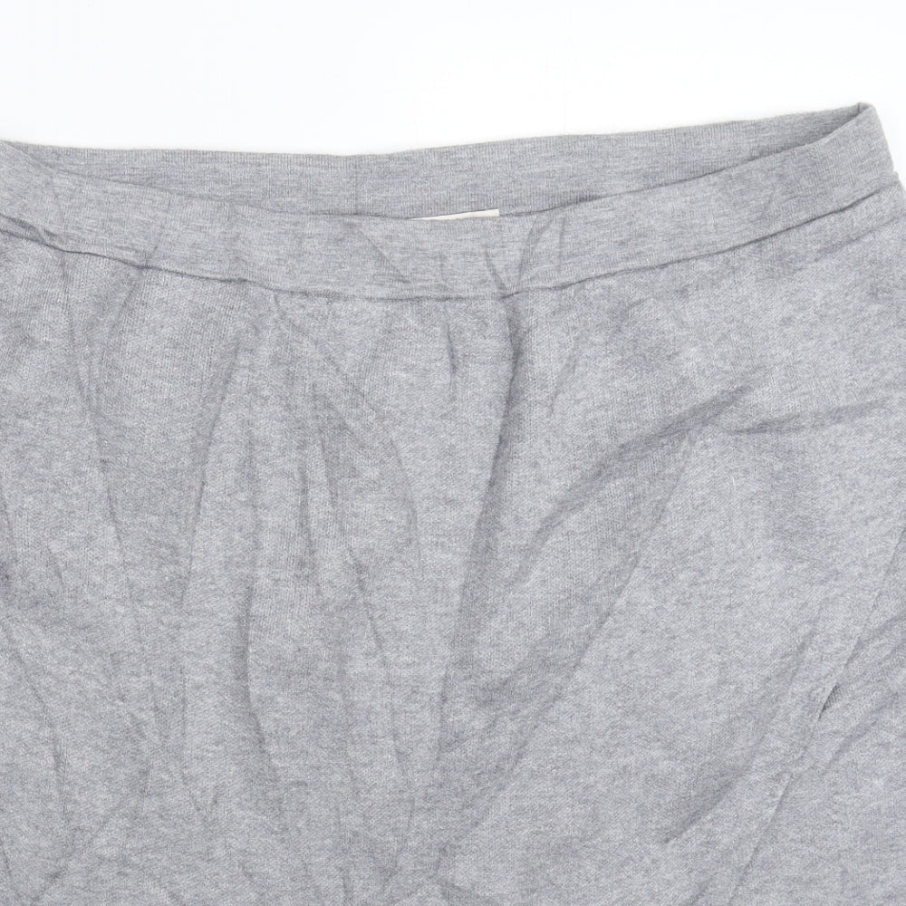 TU Womens Grey  Knit Straight & Pencil Skirt Size 20