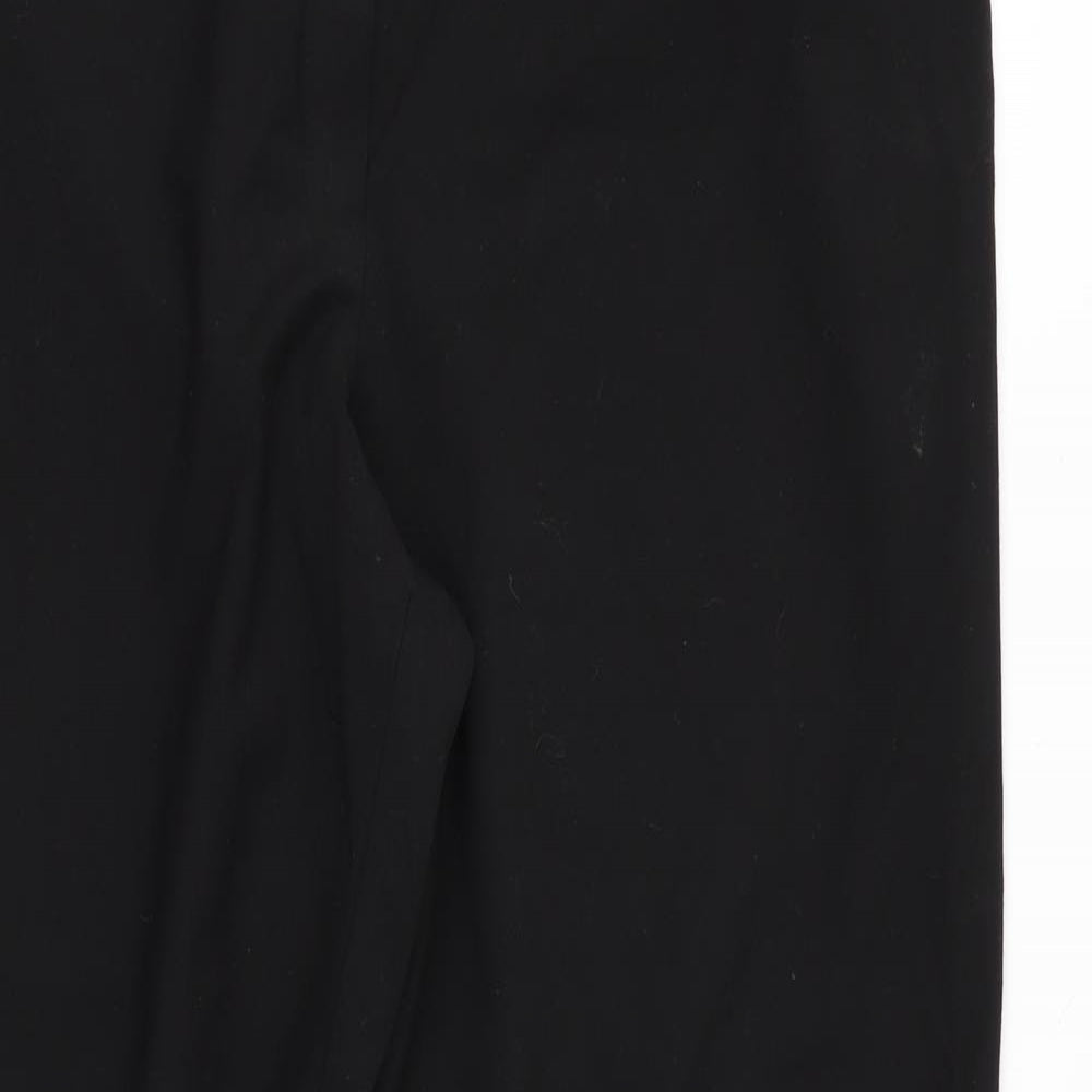 M&S Womens Black   Trousers  Size 18 L30 in