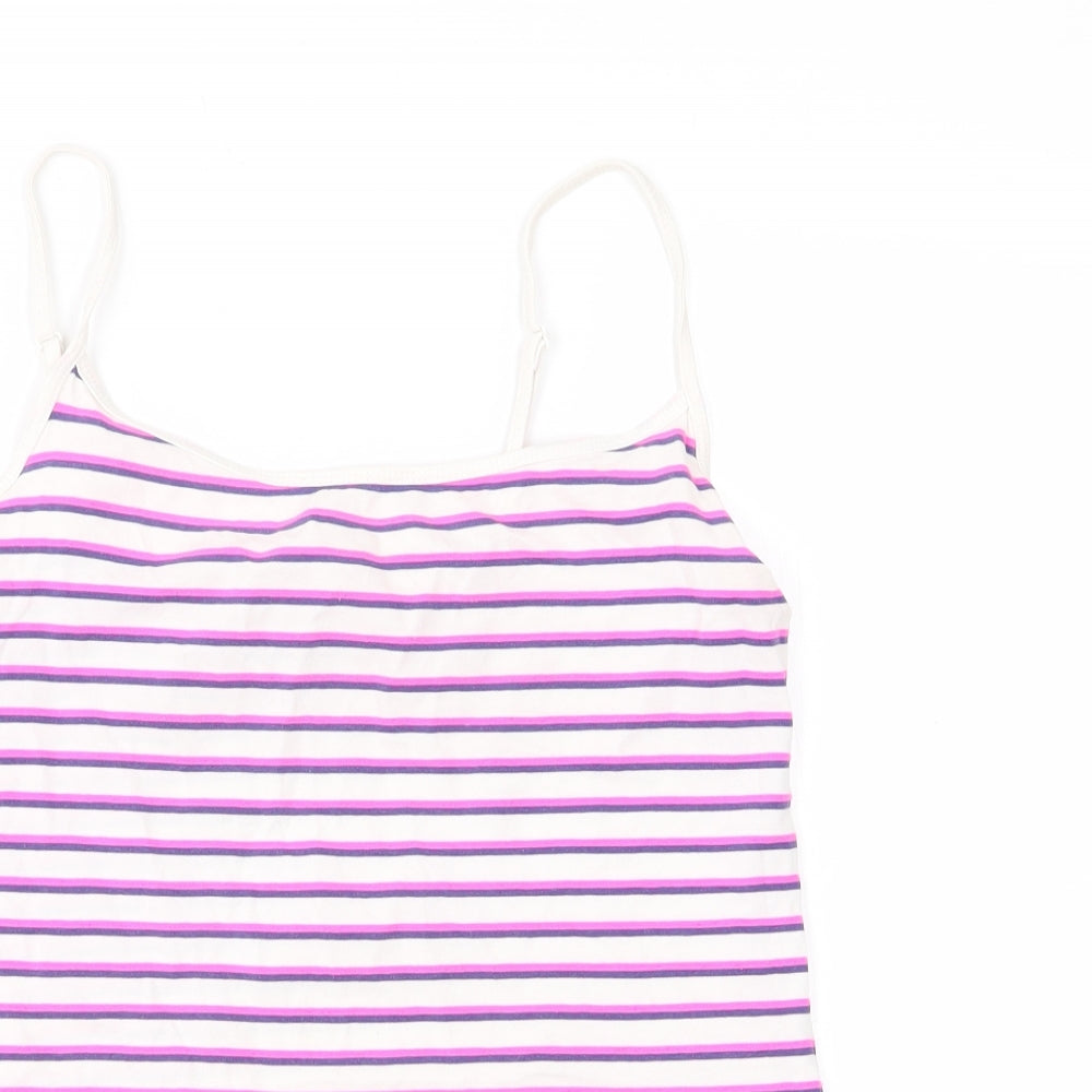 Primark Womens Multicoloured Striped  Camisole Tank Size 10
