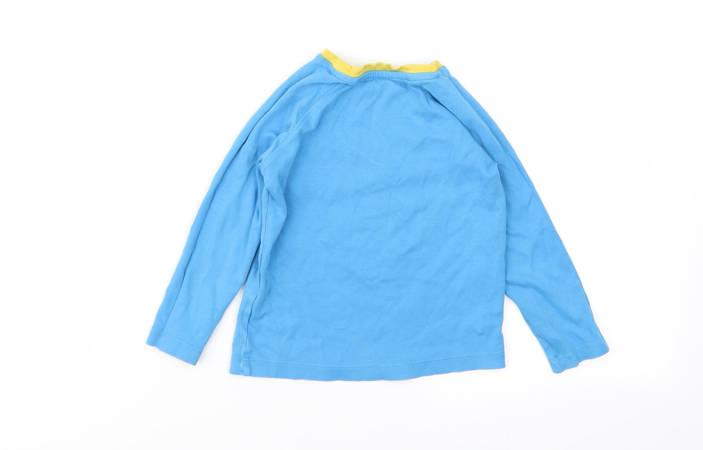 Mini Club Boys Blue Solid   Pyjama Top Size 2-3 Years