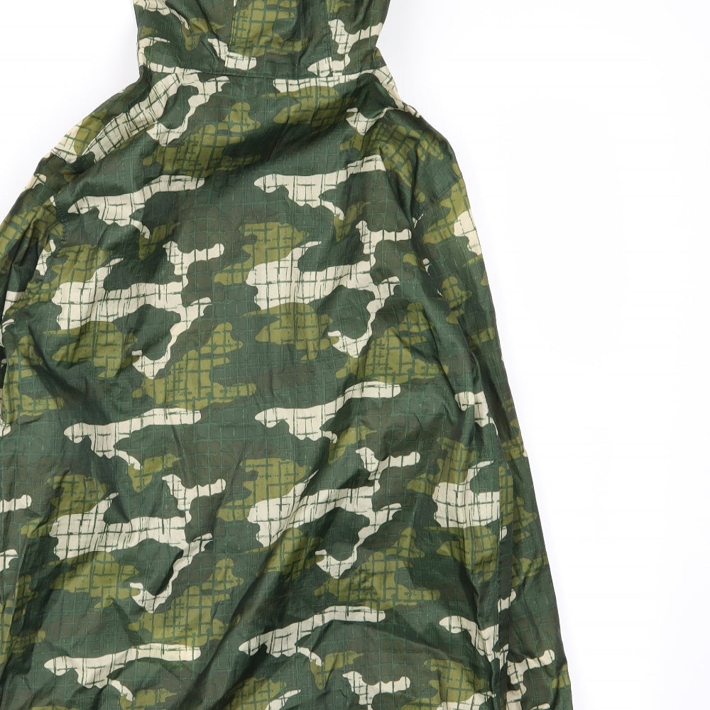 Peter Storm Boys Multicoloured Camouflage  Rain Coat Coat Size 9-10 Years