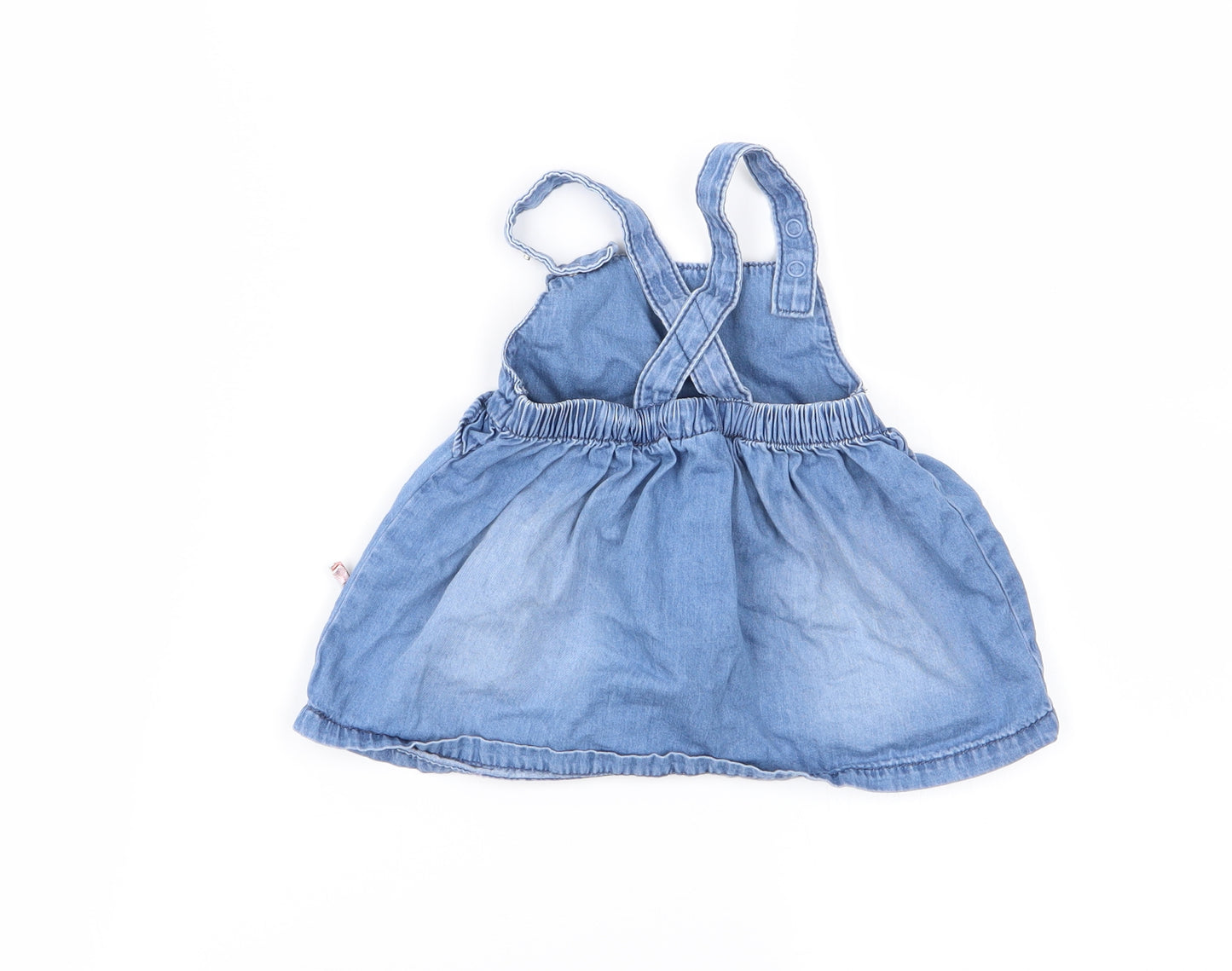 F&F Girls Blue   Fit & Flare  Size 3-6 Months