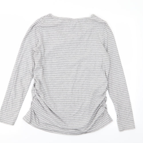 Blooming Marvellous Womens Multicoloured Striped  Basic T-Shirt Size M