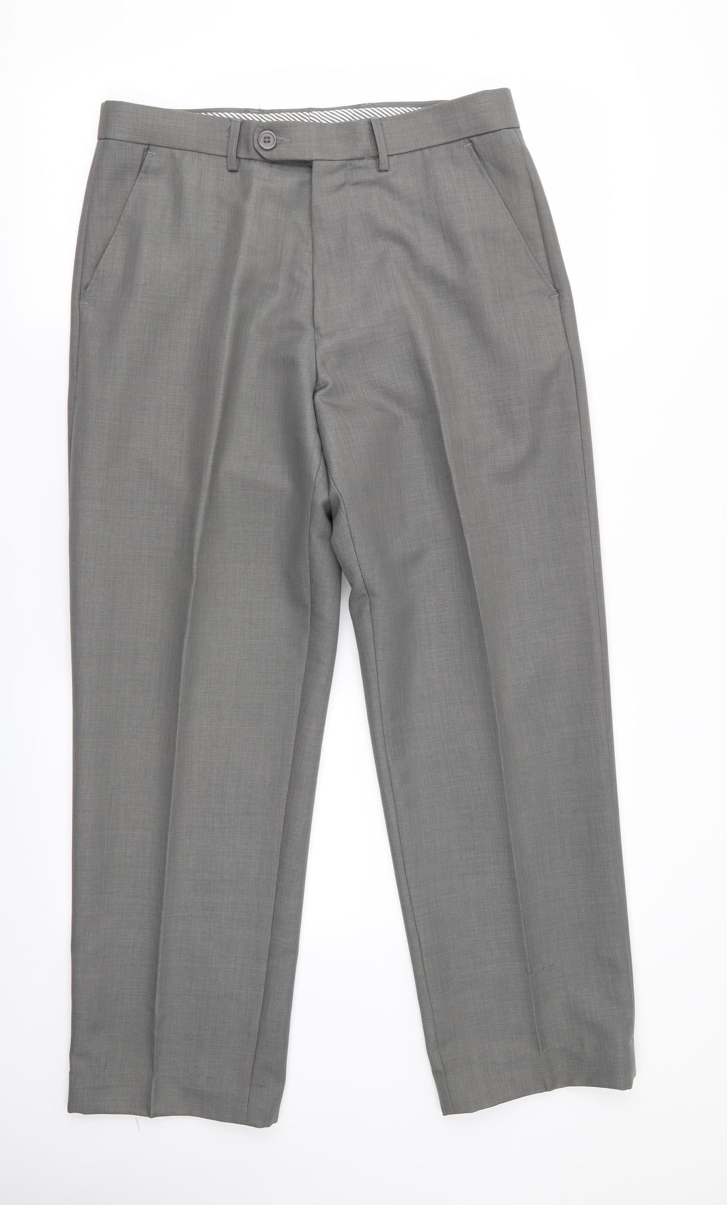 taylor and wright Mens Grey   Jacket Suit Trousers Size 34 L27 in - Suit Trousers