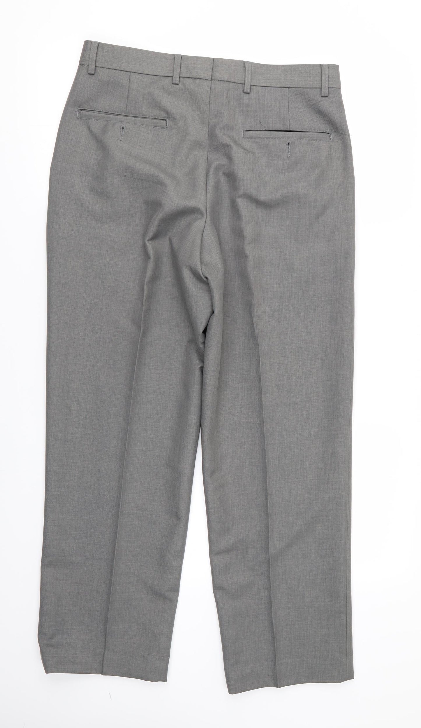 taylor and wright Mens Grey   Jacket Suit Trousers Size 34 L27 in - Suit Trousers