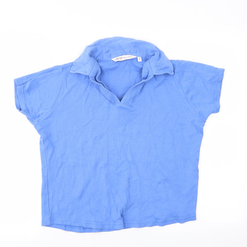 EWM Womens Blue   Basic Polo Size 14