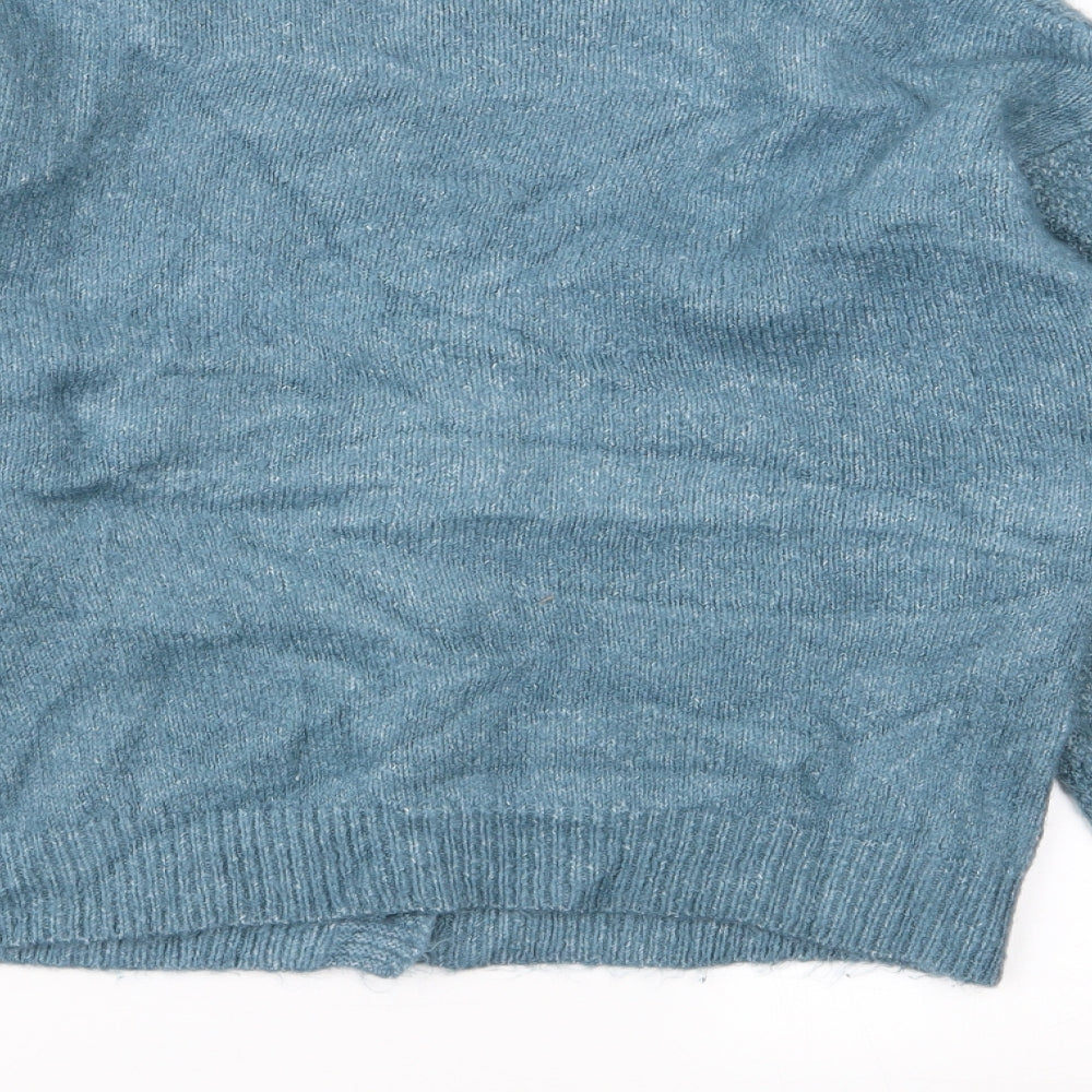 TU Girls Blue   Cardigan Jumper Size 10 Years