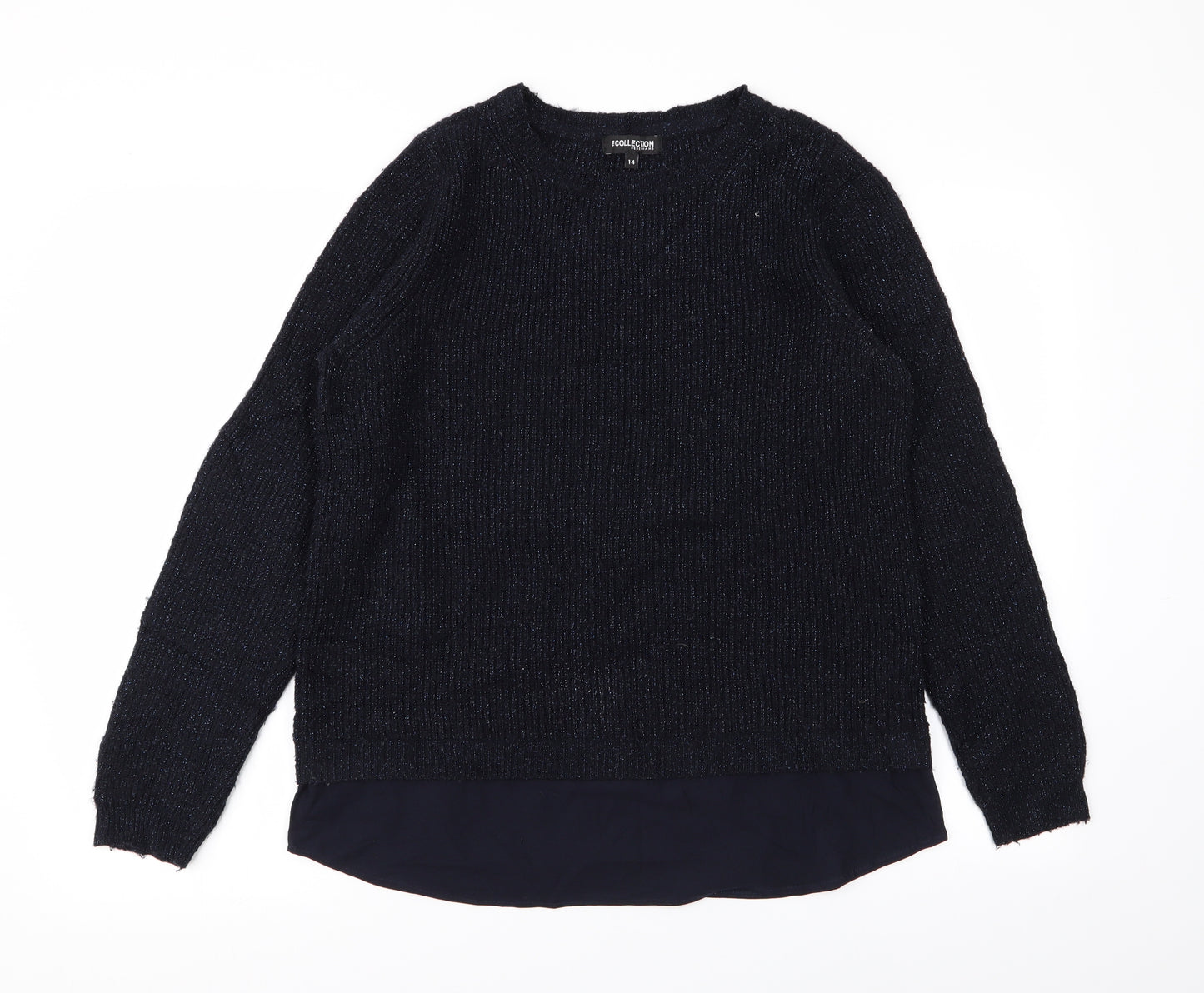 Debenhams Womens Blue   Pullover Jumper Size 14