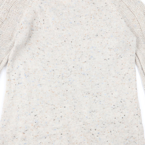 Asda George Womens Beige   Jumper Dress  Size 8