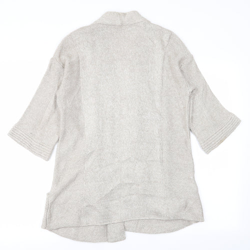 Per Una Womens Grey   Cardigan Jumper Size S